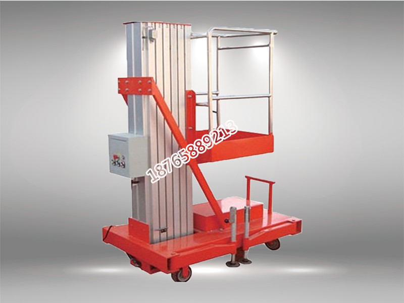 單桅柱鋁合金升降機(jī)